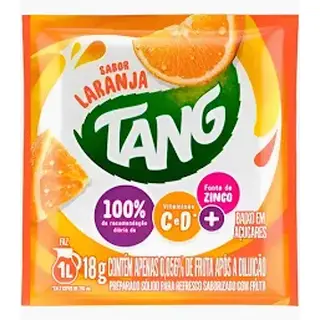 REFRESCO EM PO LARANJA TANG PACOTE 18G
