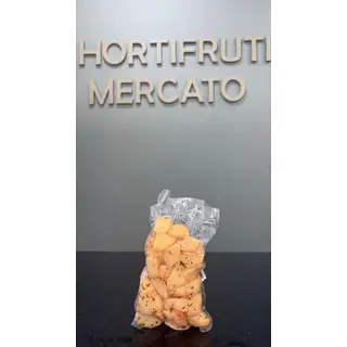 BATATA EM CUBOS TEMPERADA 400GR