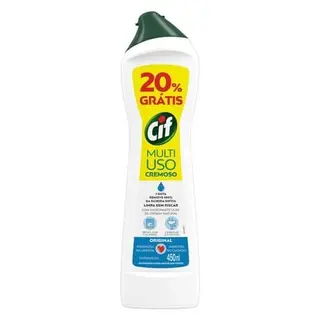 CIF CREMOSO LIMPEZA MILAGROSA 450ML 