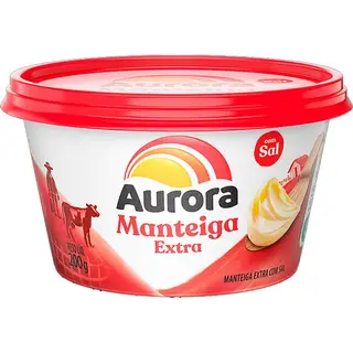 MANTEIGA EXTRA AURORA COM SAL 200G