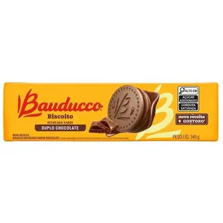BISCOITO BAUDUCO RECHEADO CHOCO DUPLO 140G