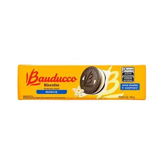 BISCOITO RECHEADO BAUNILHA 140G - BAUDUCCO