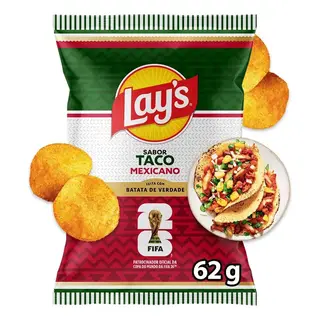 CHIPS LAYS TACO MEXICANO