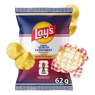 CHIPS LAYS QUEIJO CAMEMBERT