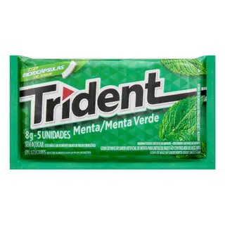 CHICLE TRIDENT 8G MENTA