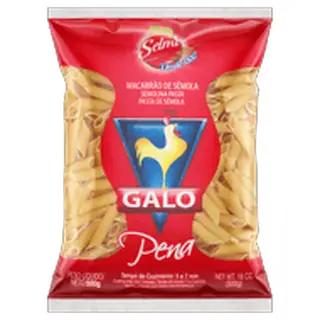 MACARRAO GALO SEMOLA PENA 500GR