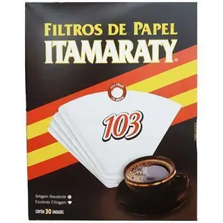 FILTRO DE PAPEL ITAMARATY 103 - 30UNIDADES