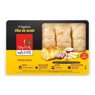 PAO DE ALHO TRAD SANTA MASSA
