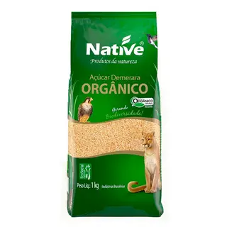 ACUCAR DEMERARA NATIVE ORG 1KG