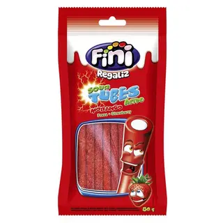 GELATINA FINI TUBES 20G MORANGO CITRIC