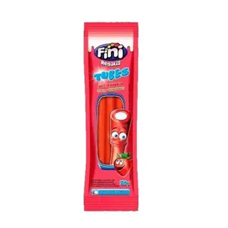 FINI TUBES MORANGO S/ AÇUCAR