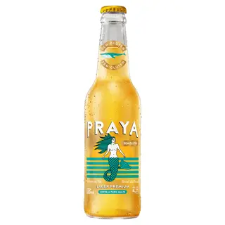 CERVEJA PRAYA LAGER PREMIUM SEM GLUTEN 330ML